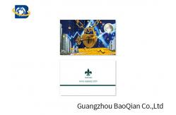 China Customized 3D Lenticular Card Round / Square Shape Support Printing Service supplier