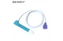 China Dual Keyed Blue Foam SpO2 Sensor For 9pin Probes supplier
