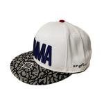 ISO9001 Custom Snapback Caps 6 Panel Mens White And Black Sublimation 3d Embroidery for sale