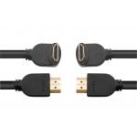 1500mm Right Angle HDMI Overmolded Cable Assemblies for sale