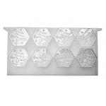 Wholesale Hexagon Shaped Plastic Honey Storage Foundation Honey Comb Frames for beekeeping for sale