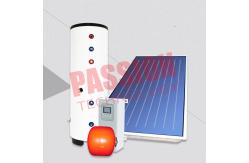 China Blue Titanium Red Copper Flat Plate Split Solar Water Heater supplier