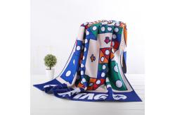China Hypoallergenic Fuzzy Flannel Plush Blanket 100% Polyester For Home supplier