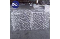 China 27mm Galvanized Gabion Basket For River Protection supplier