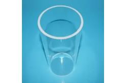 China U Shaped Customized Transparent Quartz Glass Tubes Professional Cutting Services Offered supplier