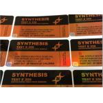 Synthesis Anabolics test Enanthate 250mg 10ml Vial Labels