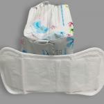 Disposable Anion Chip  Wingless Cotton Non Woven Sanitary Panty Liner for sale