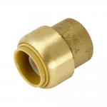 OEM Customized Support Sanitary Brass Plumbing Shark Bite Push Fittings 1/2 Coupling Lead Free Quick Connect Sharkbite Pex Push Fit in Fittings for sale