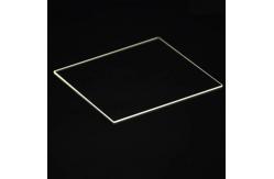 China Customized Quartz Glass Plate for Optical Square and Round supplier
