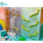 Indoor Playground Sliding Ball Game Wall And Interactive Wall Children Game for sale
