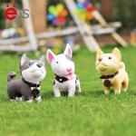 Dog Shaped Plastic Piggy Bank Toy EN71 ASTM CPSIA certificate for sale