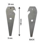 140*29MM Plating Iron Paint Can Beer Bottle Opener Multifunctional for sale