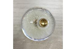 China Car Accessory Crystal LED Shift Knob , Transparent Shift Knob Logo Customized supplier