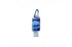 China Customized Portable Hand Sanitizer , 53ml Pocket Hand Sanitiser With Key Ring supplier