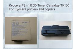 China TK160 Kyocera FS1120D Printer Toner Cartridge Black 1T02LY0NLC 2500 Pages supplier