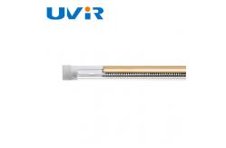 China 1kw Medium Wave Infrared Lamp , Quartz Heating Lamps with gold reflector supplier