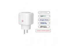 China 240V Home Use White WiFi Smart Socket High Safety With ISO9001 supplier