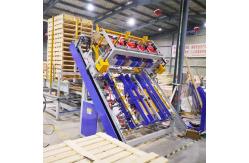 China Auto Stacking Nailing Euro Block Pallet Production Machinery supplier