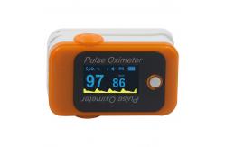 China OLED Spo2 Fingertip Pulse Oximeter With Removable Battery supplier