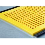 Manufacturing 5mm - 50mm aperture polyurethane screen panels from China for sale