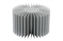 China Lightweight Extrusion Aluminum Heatsink Profiles Sandblasting For Enhanced Durability supplier