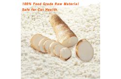 China OEM / ODM Cassava Cat Litter Plant Biodegradable Easy Clean Fast Clumping  supplier