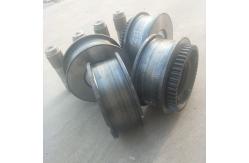 China Large Crane Parts Cast Crane Wheels And Forged Wheel Of High Quality supplier