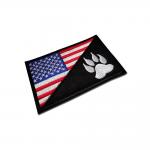 Military Hooked Army Iron On Patches , Cloth Patches For Jackets 2 Inch × 3 Inch Size for sale
