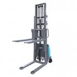 Warehouse Use Semi Electric Pallet Stacker Equipment light Walking Type for sale