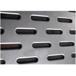 2mm Thick Slot Hole SS304 Perforated Steel Panel For Decoration for sale