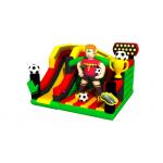 3 Years Warranty Ce Tarpaulin Football Bounce House , Kids Inflatable Bouncer for sale