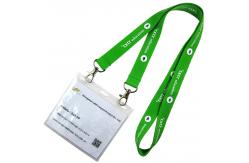 China Custom Polyester Screen Printed Lanyards Neck Strap Safety Breakaway supplier