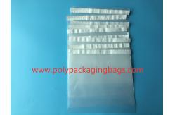 China Transparent PE Self - Adhesive Seal Plastic Bags For Daily Necessities supplier