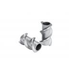 Barrel Extruder Machine Parts Stainless Steel Extruder Spare Parts Polishing Surface Treatment for sale