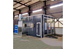 China Baking Auto Body Spray Booth PLC Control Car Paint Powder Spray Booth supplier