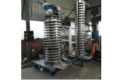China Vertical Vibration Elevator Spiral Vertical Elevating Feeder For Cooling And Drying supplier