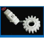 White Plastic 15T Gear Diebold ATM Parts Diebold 368 U2CS With Pin Hole for sale