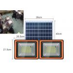 Remote Control PVC Solar 100lm/W Led Exterior Floodlight