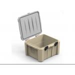 Snap On Roto Molded Storage Box Custom Rotary Plastic Turnover Box