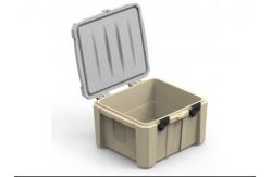 China Snap On Roto Molded Storage Box Custom Rotary Plastic Turnover Box supplier
