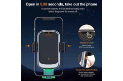 China OEM Wireless Car Charger Mount Auto Clamping 5W Vertical Air Vent Phone Holder supplier