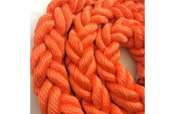 China Polyester 8 12 Strand Elastic Marine Mooring Ship Rope 100mm Price supplier
