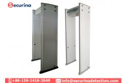 China Shockproof Multi Zone Metal Detector , Security Walk Through Gate 700mm Inner Frame supplier