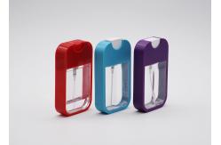 China Square Alcohol Perfume Hand Sanitizer Flat Credit Card Spray Bottle supplier