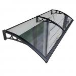 2.4mm Solid Polycarbonate Awning Bracket For General Outdoor Canopy Noise Reduction for sale