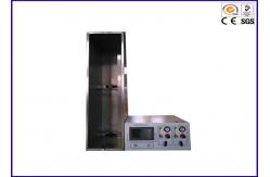 China Flame Propagation Vertical Flammability Tester For Single Cable IEC 60332 En 50086 supplier