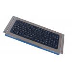 119 keys IP67 silicone industrial keyboard, USB black desktop keyboard