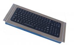 China 119 keys IP67 silicone industrial keyboard, USB black desktop keyboard supplier
