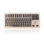 Rugged Marine Keyboard Numeric IP65 Trackball Backlit Keyboard for sale