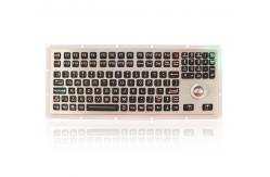 China Rugged Marine Keyboard Numeric IP65 Trackball Backlit Keyboard supplier